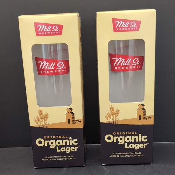 Mill St. Brewery Original Organic Lager Glass Set - Picture 1 of 10